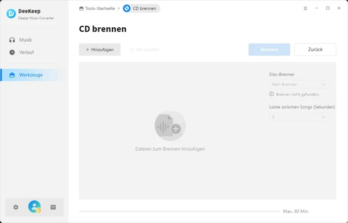 CD brennen