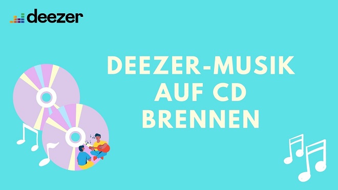 Deezer-Musik auf CD